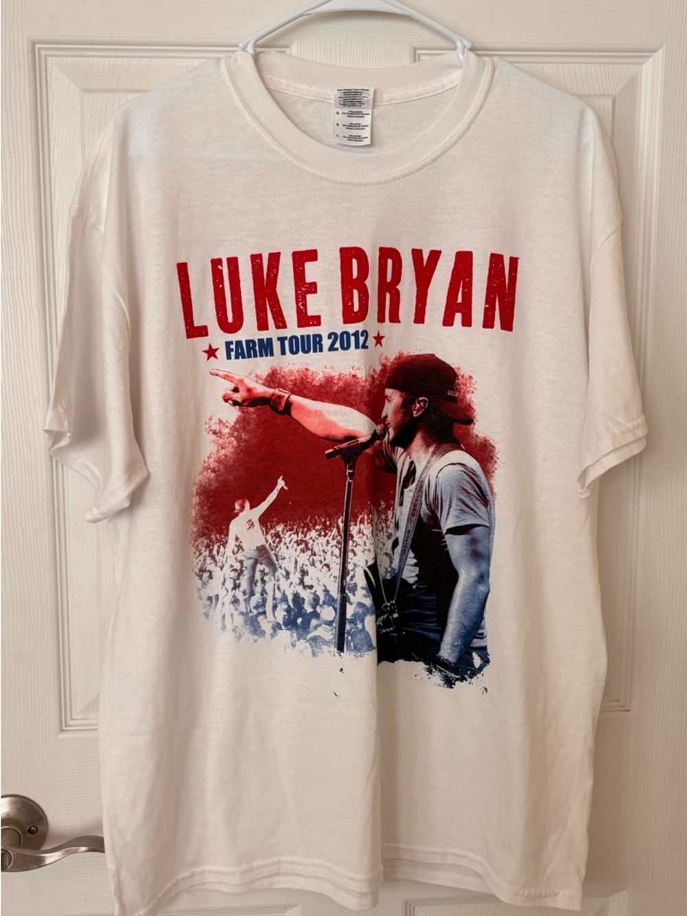 Luke Bryan  Tour T‑Shirt - Farm Tour‎ 2012
